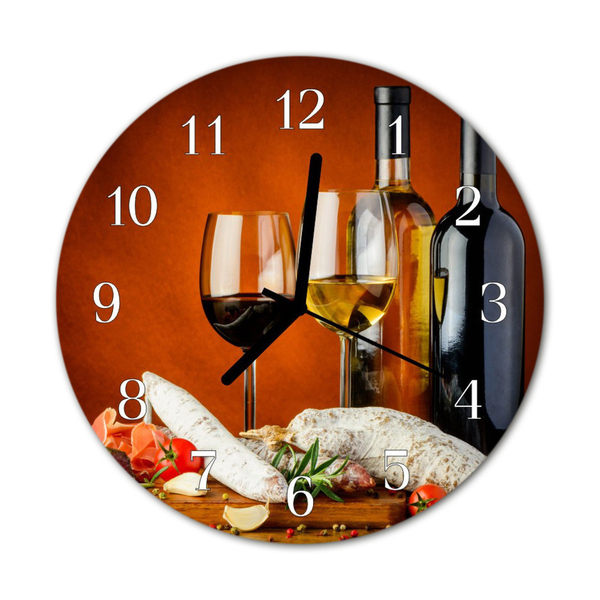 Orologio rotondo Vino