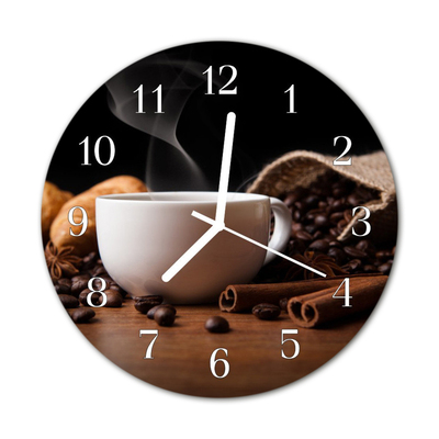 Orologio rotondo Caffè