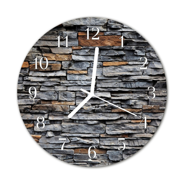 Orologio rotondo Clinker