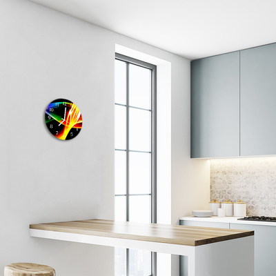Orologio rotondo Astrazione