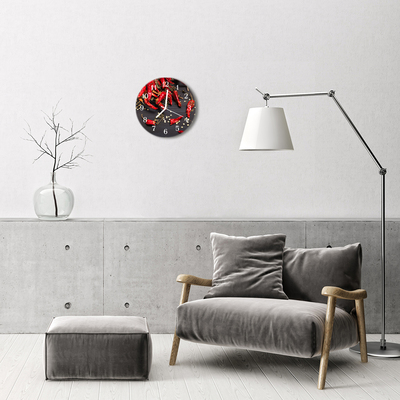Orologio rotondo Peperoncino