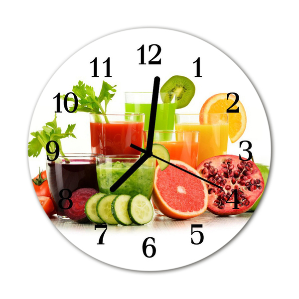 Orologio rotondo Succhi di frutta