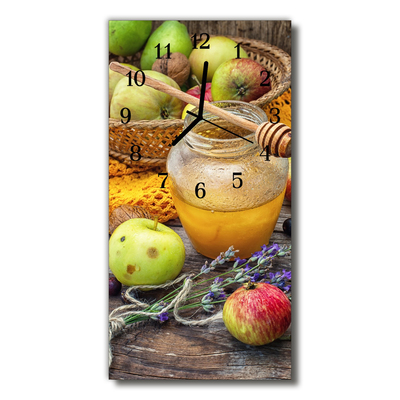 Orologio verticale Natura autumn colorful fruits