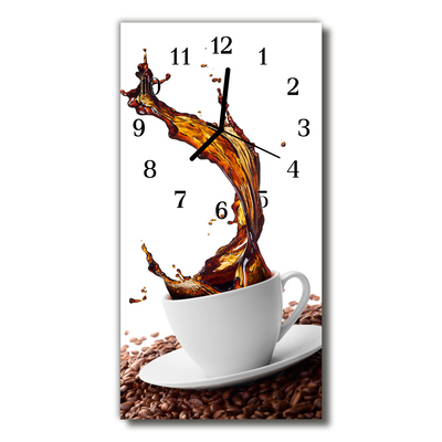 Orologio verticale Tazza di caffè