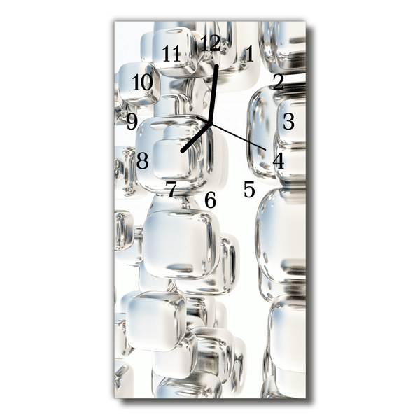 Orologio verticale Art osseo d'argento