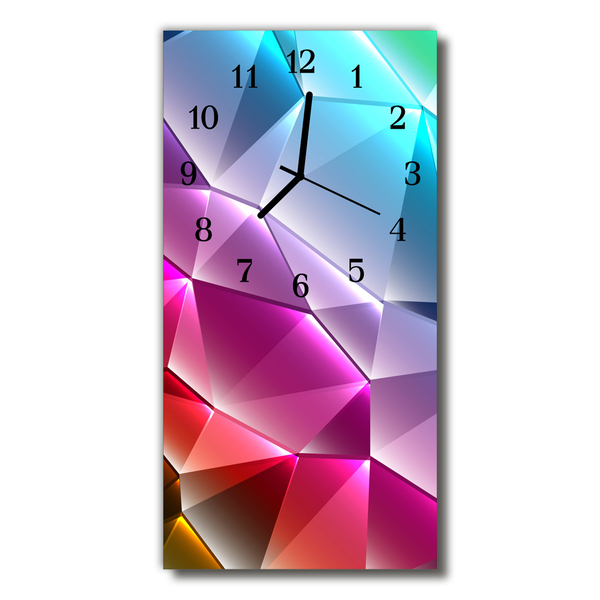 Orologio verticale Grafica a colori 3d