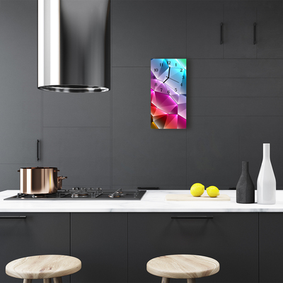 Orologio verticale Grafica a colori 3d