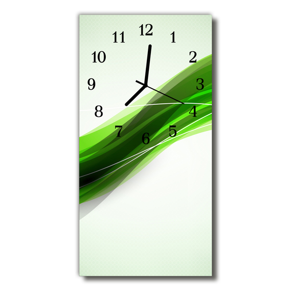 Orologio verticale Arte astrazione colorata
