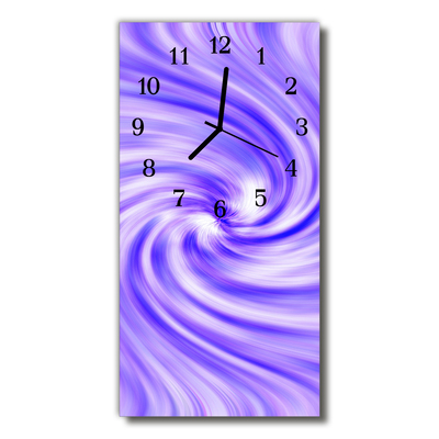 Orologio verticale Vortex purple tunnel