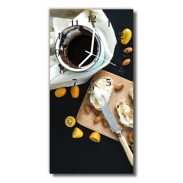 Orologio verticale Colazione da cucina copia colorata