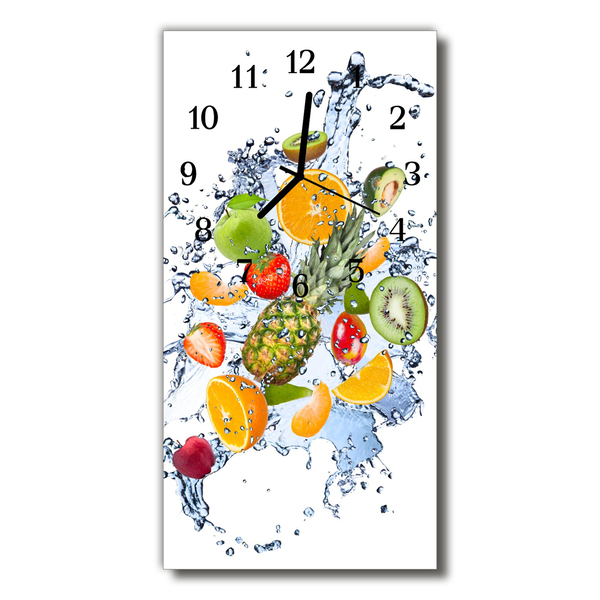 Orologio verticale Cucina colorata