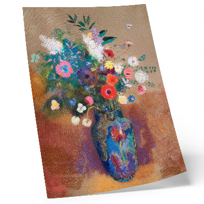 Stampa su tela Mazzo di fiori (1900-1905) di Odilon Redon