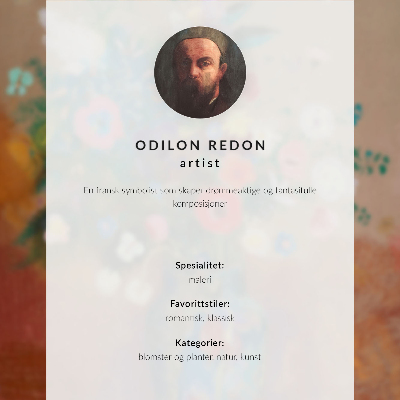 Stampa su tela Mazzo di fiori (1900-1905) di Odilon Redon