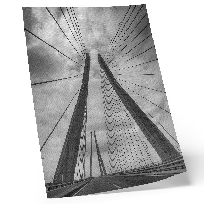 Foto su tela ponte di corda modernità eleganza simmetria