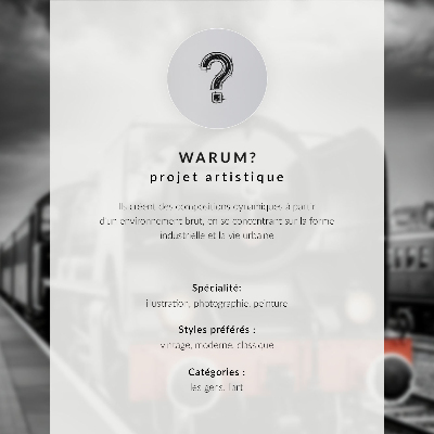 Poster Una potente e classica locomotiva a vapore in bianco e nero.