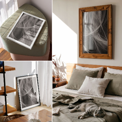 Stampa su tela Linee delicate, stile astratto moderno