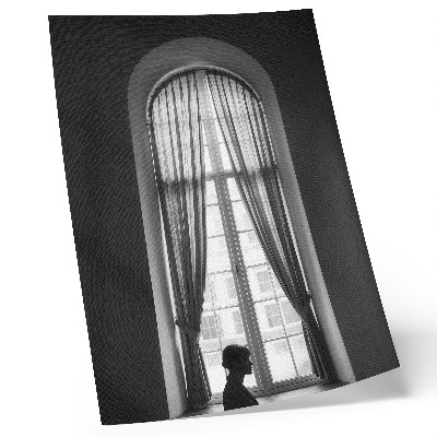 Foto su tela Gioco monocromatico di luci e ombre