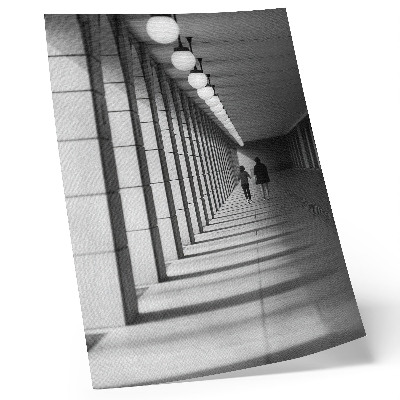 Poster Architettura moderna, lunghe ombre, simmetria