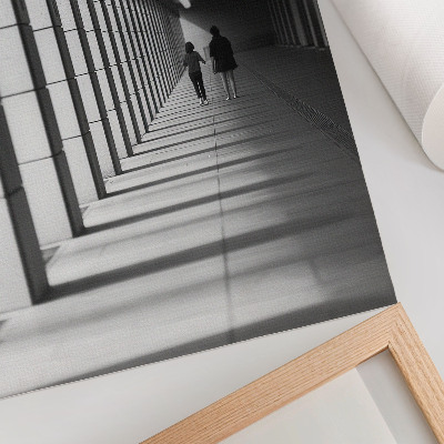 Poster Architettura moderna, lunghe ombre, simmetria