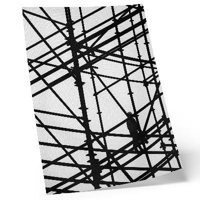 Poster Linee contrastanti, sfondo chiaro, struttura, modernità