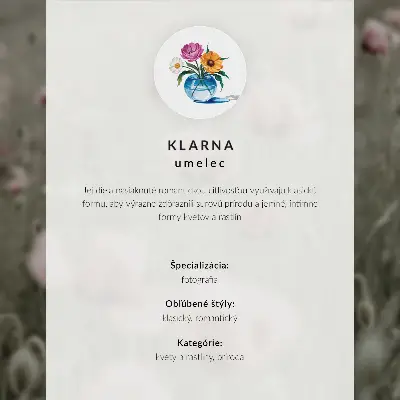 Poster con papaveri dai toni pastello che evocano un'atmosfera romantica di fiori delicati