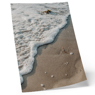 Foto su tela Sabbia, acqua, delicatezza, armonia