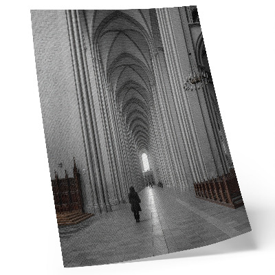 Poster Architettura gotica con maestose colonne