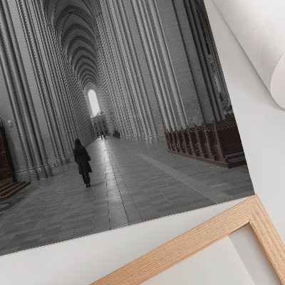 Poster Architettura gotica con maestose colonne