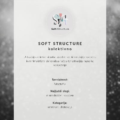 Poster Piuma bianca su sfondo grigio, pace e armonia