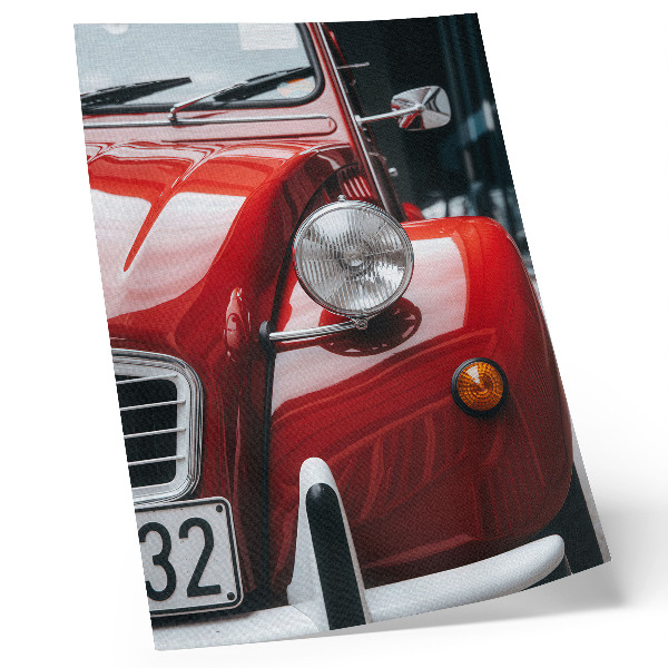 Poster Auto d'epoca, dettagli espressivi, atmosfera retrò