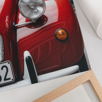 Poster Auto d'epoca, dettagli espressivi, atmosfera retrò