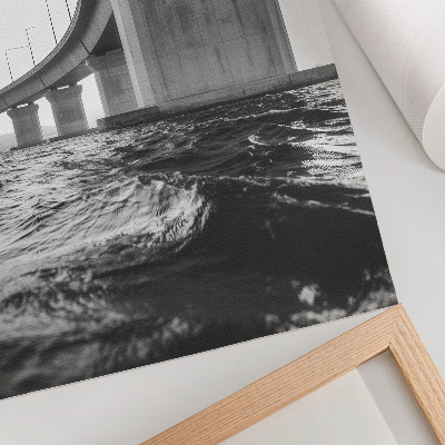Foto su tela Architettura minimalista dei ponti, modernità