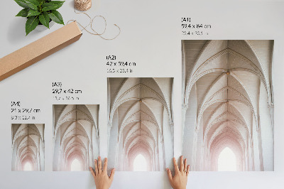 Poster Volte eleganti, archi, simmetria, spazio luminoso