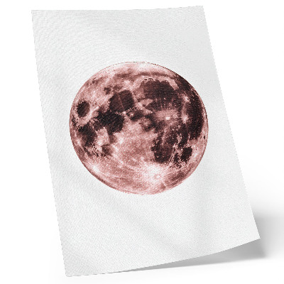 Stampa su tela Predominanza di tonalità calde e dettagli della luna