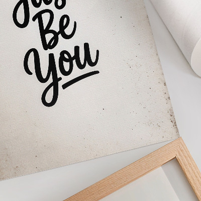 Foto su tela Minimalismo, eleganza, motivazione, contrasto bianco e nero