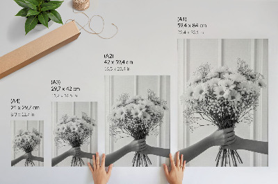 Stampa su tela Fiori delicati minimalismo eleganza sottigliezza
