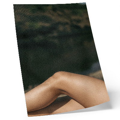 Foto su tela Bellezza minimalista in un contesto naturale