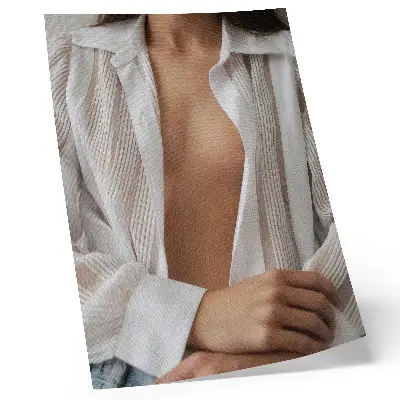 Foto su tela composizione armoniosa e sensuale di linee delicate