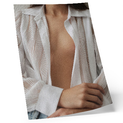 Foto su tela Una composizione armoniosa e sensuale di linee delicate.