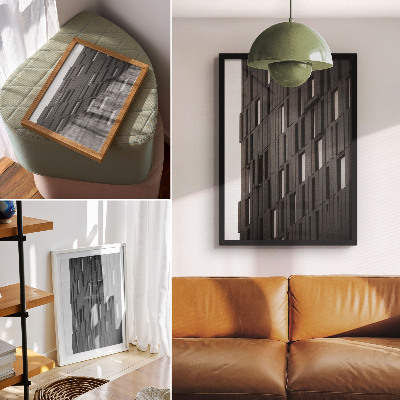 Poster Forme geometriche in grafite in stile moderno