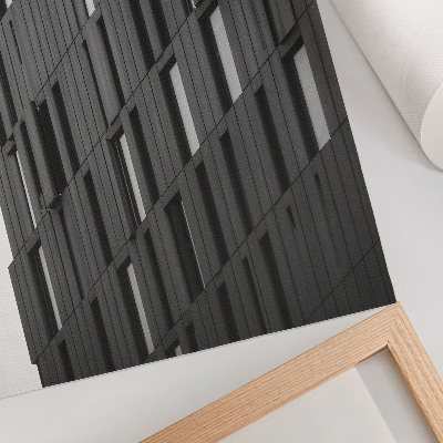 Poster Forme geometriche in grafite in stile moderno