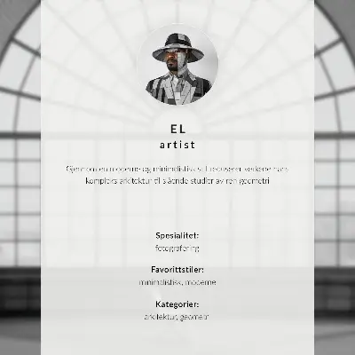 Foto su tela muri geometrici grigi con figura minimalista