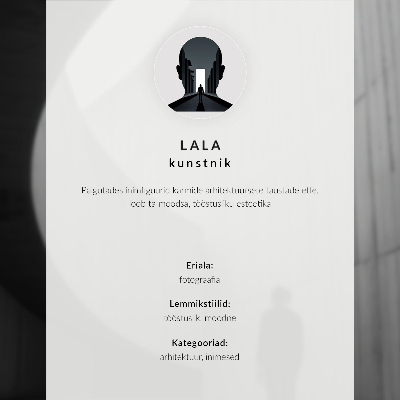 Stampa su tela Linee di ombre minimaliste in un tunnel, prospettiva
