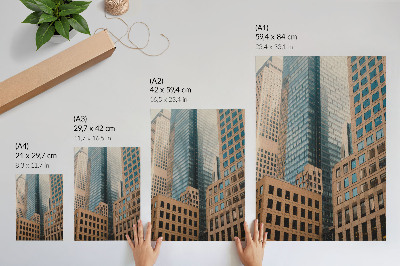 Poster Grattacieli moderni, forme geometriche, eleganza