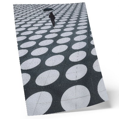 Poster Motivi geometrici in contrasto bianco e nero