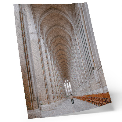 Stampa su tela Alti archi eleganza simmetria pace spazio