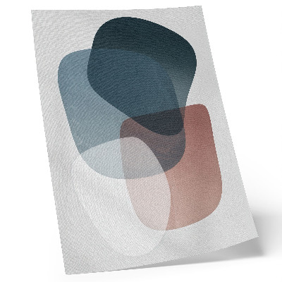 Poster Forme compenetranti, eleganza, minimalismo