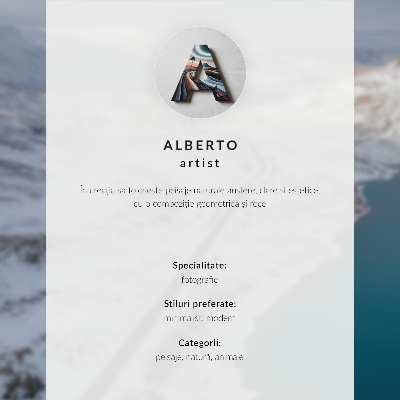 Stampa su tela Antilopi sullo sfondo delle montagne, uno spazio tranquillo