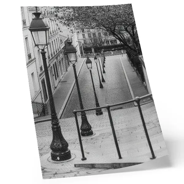 Foto su tela lanterne affascinanti, splendida architettura e strada