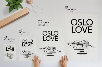 Foto su tela testo sull'architettura moderna in contrasto bianco e nero
